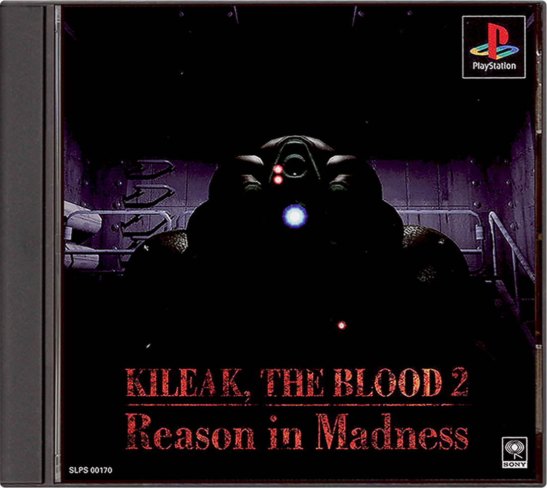 Kileak, the Blood 2: Reason in Madness box art for Playstation